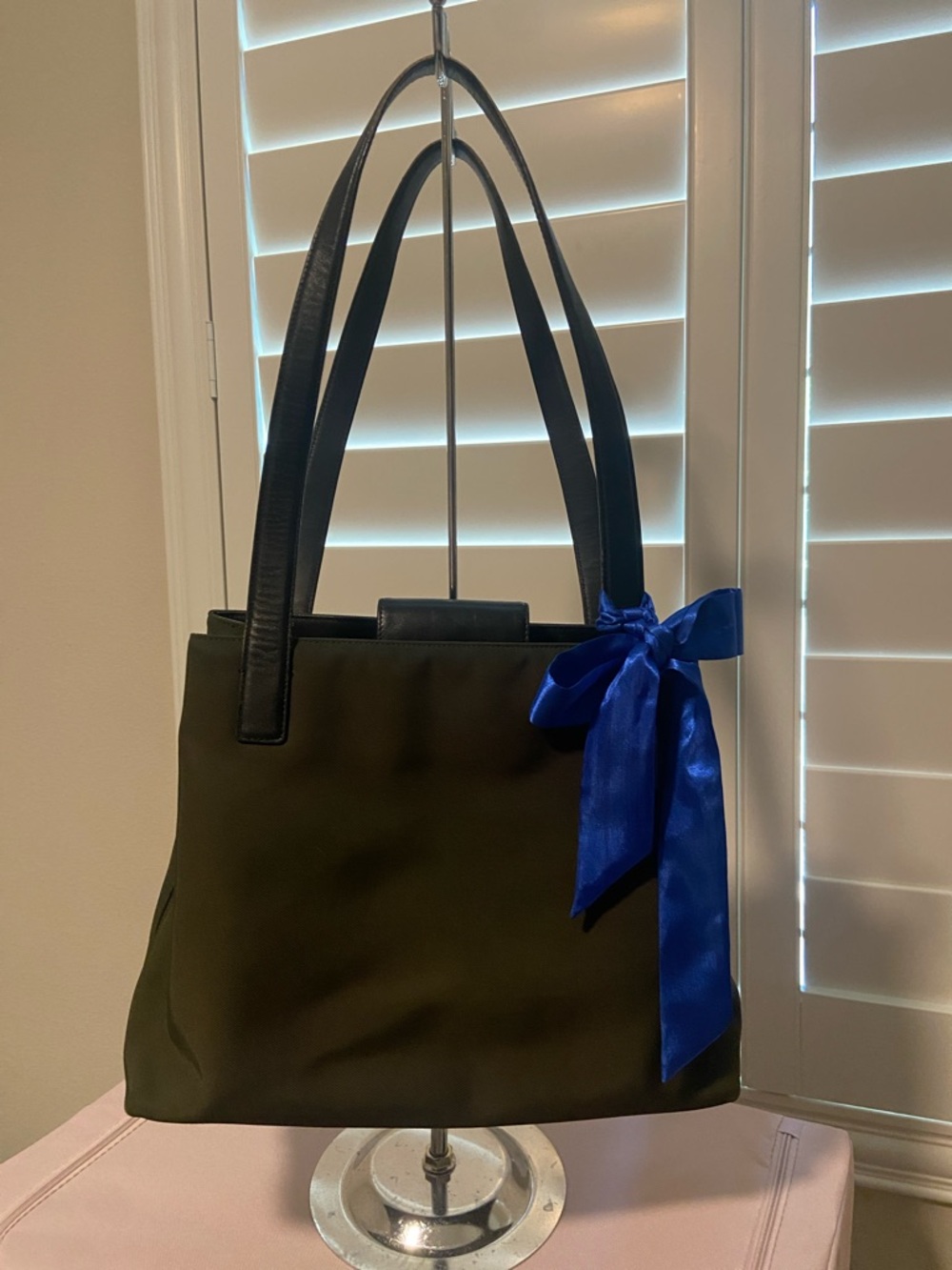 COACH Vintage Tote/Shoulder Bag w/Metal Hang Tag